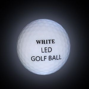 Red led golf ball &flashing ball