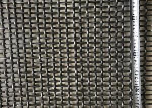 China 2.0mm Aperture High Carbon Steel Woven Wire Cloth Wear Proof In Chemical Industry factory