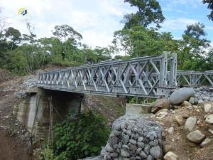 China Heavy Duty Steel Bailey Bridge Easy Install For Disaster Relief factory