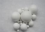 White Plastic Molded Parts / Ptfe Solid Plastic Balls Coloured Customized