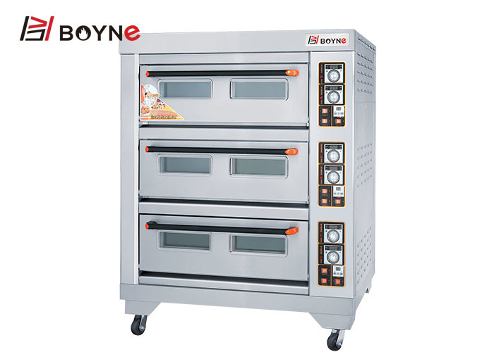 CE Commercial Bakery Kitchen Equipment Stainless Steel Deck Oven
