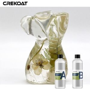 China Heat Resistant Crystal Clear Two Part Clear Resin For Ocean Diorama Crafting on sale