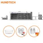 HIPS PET Lid Industrial Thermoforming Machine 0.8MPa HT720600