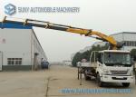 8000KG Foton Knuckle Boom Crane Mounted Truck 4 X 2 YC4E140-33 Engine