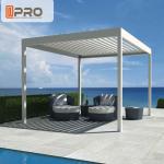 Free Standing Modern Aluminum Pergola Withstand Severe Climatic Changes