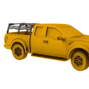 China Aluminium Alloy Headache Molle Molly Mtb Truck Bed Cover Rack No Drilling Install factory