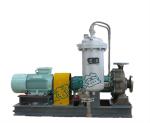 PTFE Centrifugal Horizontal Chemical Volute Pump / Gland Packed Acid Transfer