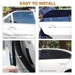 Uv Protection Car Sun Visor Mesh For Baby Sedans Rear Window Sun Proof