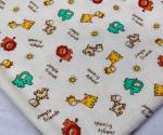 Skin friendly 100% Cotton Cartoon Printed Flannelette Fabric 150-200GSM