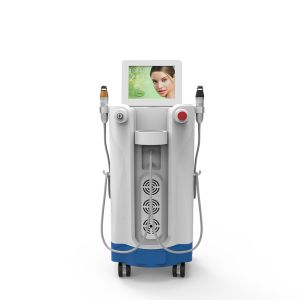 Golden microneedle RF and CRYOTHERAPY RF combined Wrinkle removal machine