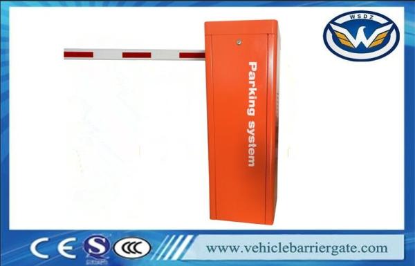 Electronic Automatic Parking Barriers , Road Barrier Gate Straight / Folding /