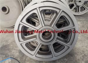 China Construction Machines Wheel 500kg Alloy Steel Casting factory