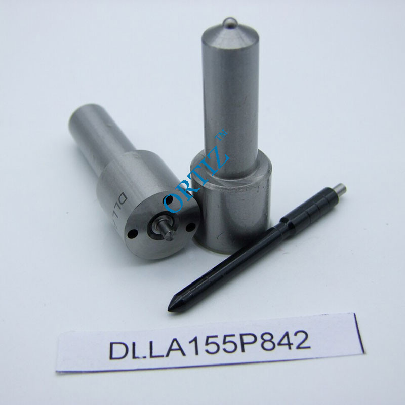 High Speed Steel DENSO Injector Nozzle With Six Hole Silver Color DLLA155P842