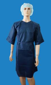 China Non Woven 120x140cm 24 G/M2 Medical Patient Gowns factory