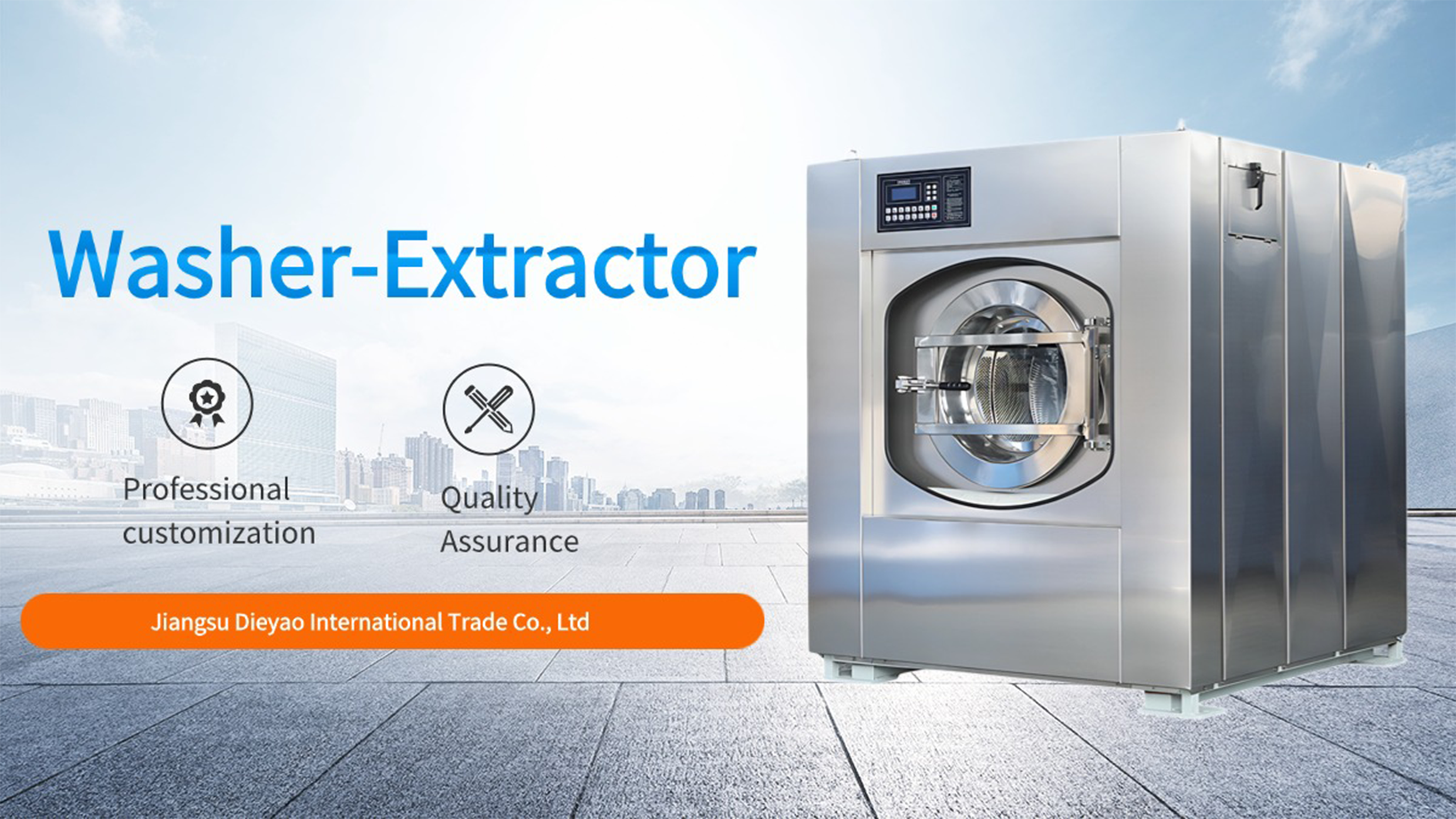 25kg Industrial Washing Machine, Industrial Laundry, Industrial Fully Automatic Washing Machine