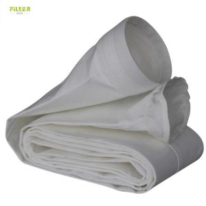 China High Strength Polyester Filter Bag For Cement Plant Dust Collector 1-200um factory