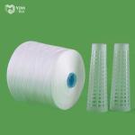 40s /2 50s /2 60s /2 Double Twist Raw White Staple Fiber 100% Polyester Yarn for