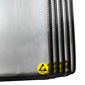 Anti-Static Wall Mounted Rotary Shaft A4 Display Rack