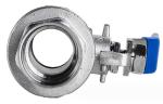 1/4"-4" Stainless Steel Full Port 1000wog Ball Valve Hydraulic Structure for