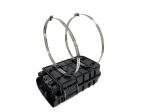 YINGDA Factory 16 Core IP66 Waterproof Fiber Optic Splitter Box Black For FTTH