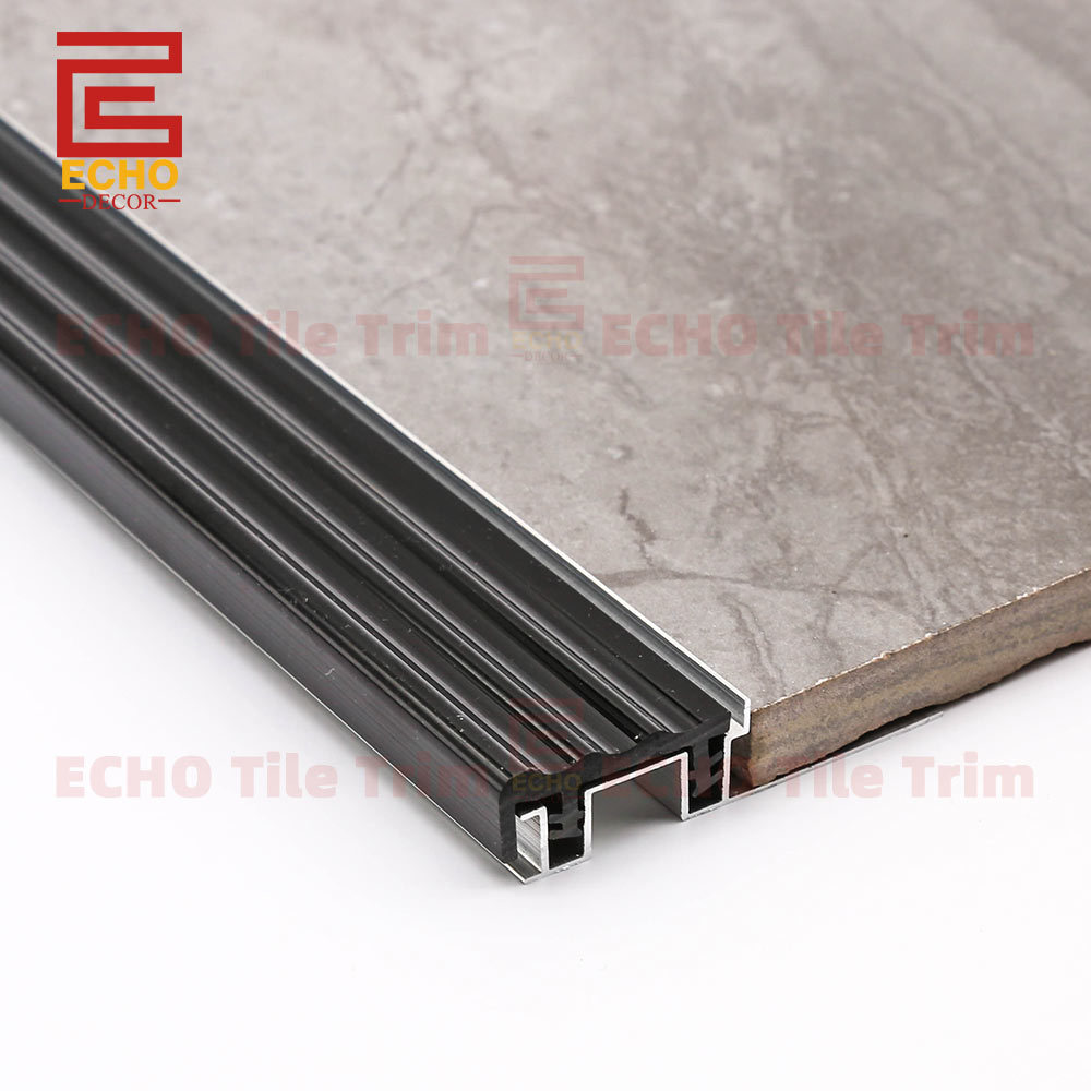 Step Edging Profiles With Rubber 