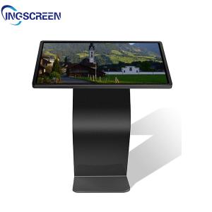 China 75in 85in Lcd Digital Signage Touch Screen Kiosk With HDMI factory