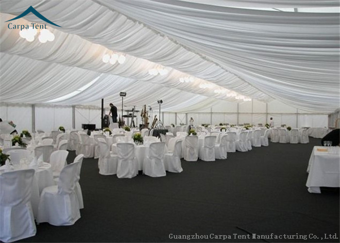 Beautiful Luxury European Style Tents 10m * 20m Double - Wing Glass Door