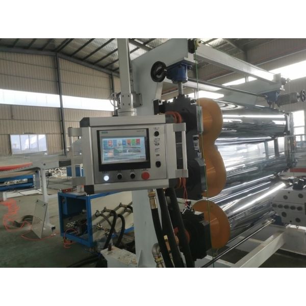 High Speed HIPS / PP PS Sheet Production Line Plastic Sheet Extrusion Machine