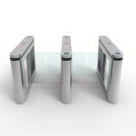 Office Entrance Guard SS304 1m Detection Safety Gate