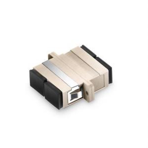 China Plastic LC To SC Adapter Single Mode , High Precision Fiber Optic Cable Adapter factory
