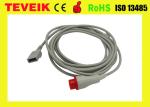 HP invasive blood pressure cable round12pin for Utah transducer , HP IBP adapter