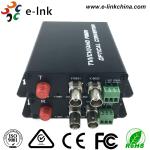 720P / 960P AHD CVI TVI Over Fiber Converter , Multimode Fiber Media Converter