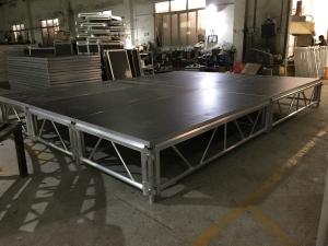 China Alloy Assembly Portable Stage Platforms For Sound System And Dj Equipments factory