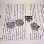 Genuine 18 Karat Gold Van Cleef & Arpels Sweet Alhambra White Gold Pendant