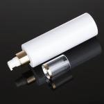 Hot Stamping Lotion Spray Pump Bottle Golden Cosmetic Bottle
