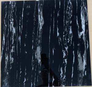 China 8.5mm Dark Blue Porcelain Tile factory