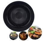 Cast Iron Non Stick Stovetop Grill Pan For Home Garden Barbecue
