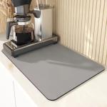 Customizable Southwestern Design Style Diatomite Dish Drying Mat for Kitchen