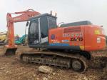 Widened Direct Injection Engine ZX240 Used Hitachi Excavator