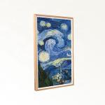 JCVISION LCD Digital Photo Frame 32 Inch Elegant Art Wall Mounted Digital Photo