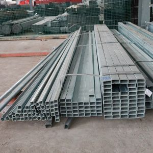 Gi Iron Galvanized Square Tube Pipe Scaffolding Q195 A53 Q345