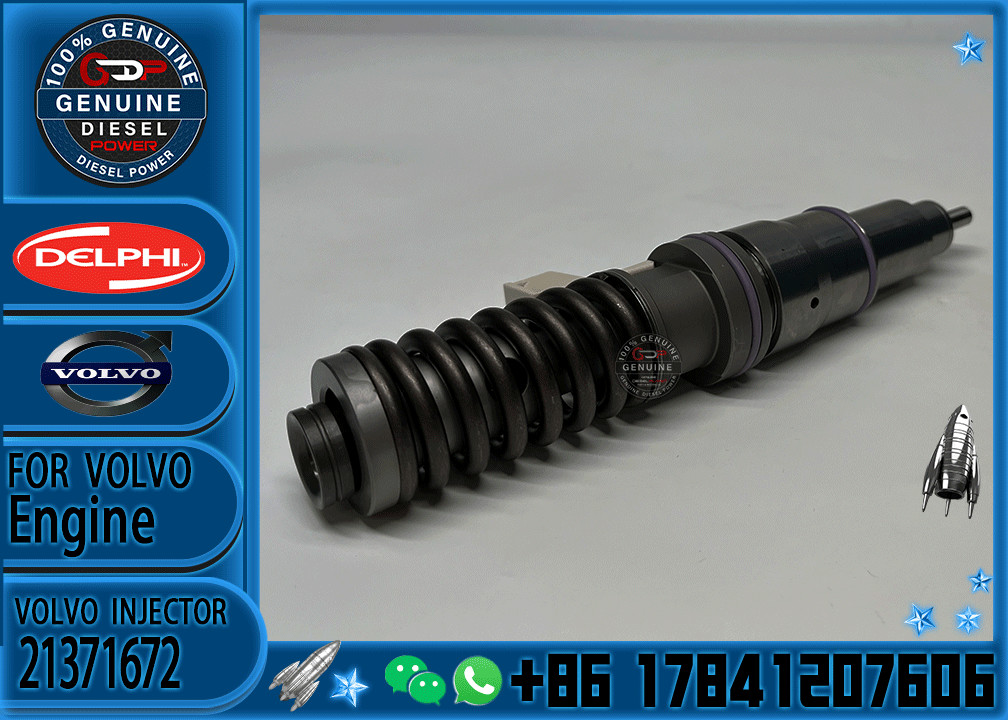 Spare Parts 21371672 VOE21371672 20440388 20430583 D12C D12D Engine Fuel Injector 22479124 21106375 for Volvo D12