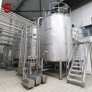 China Stainless Steel Mixing tank Pasteurizer Dairy Processing Line for Dairy Product Manufacturing factory