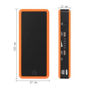 China 16000mAh Lithium Ion Car Jump Starter Compact 600A Jump Starter factory