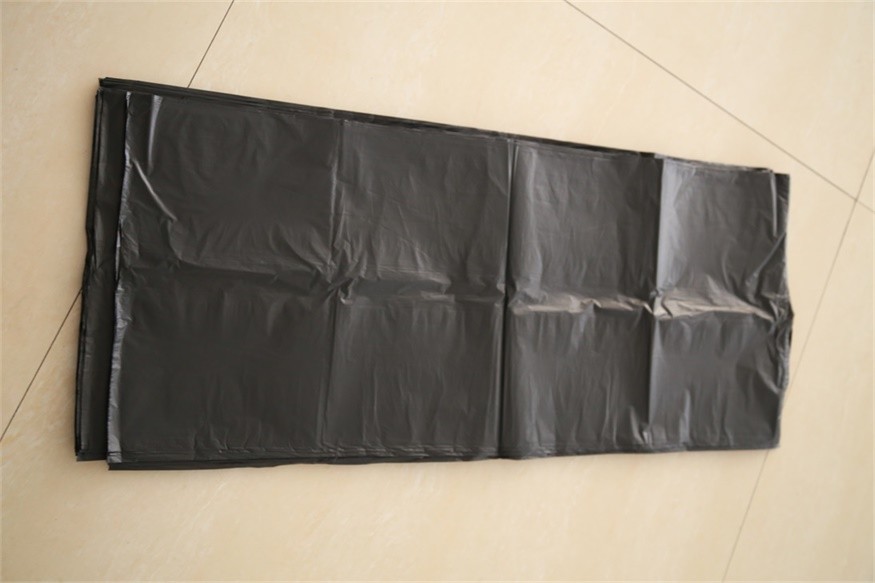 HDPE LDPE Material Disposable Trash Bags Bin Liners For Washroom Cleaning