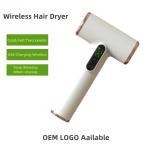 Travel Size 200W Battery Powered Wireless Hair Dryers with Low Noise Performance