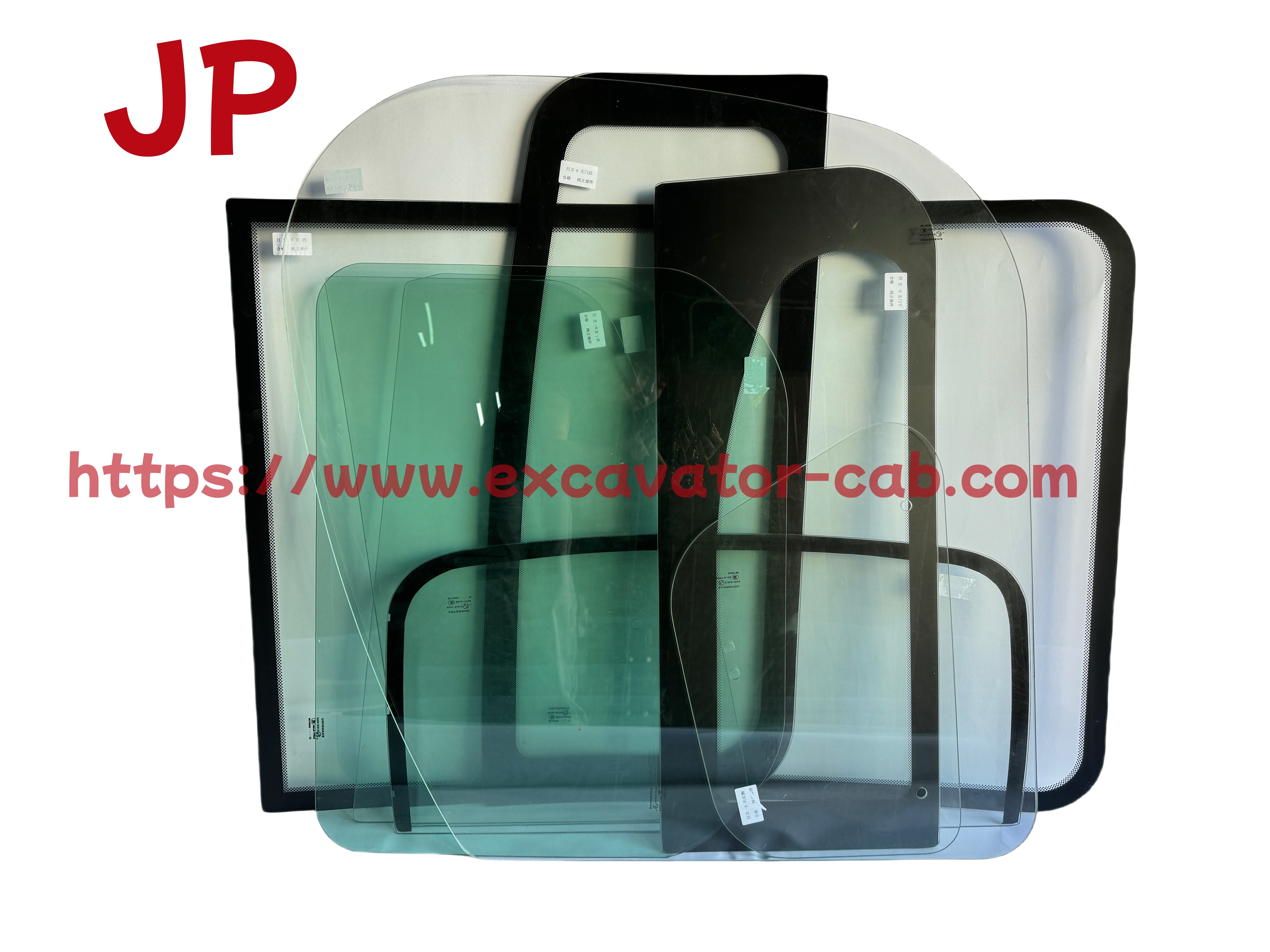For Hitachi EX200-6 ZAX-1 Excavator Cab Full Glass