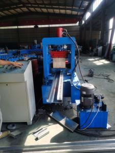 China 11kw 80mm Shaft 3mm C Purlin Machine With Cutting System factory