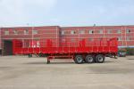 Tri Axles 60ton Store House Bar Fence Type Semi-Trailer for Truck Trailer