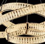 Customized Led Crystal Pendant Light Apartment Decorative Living Room
